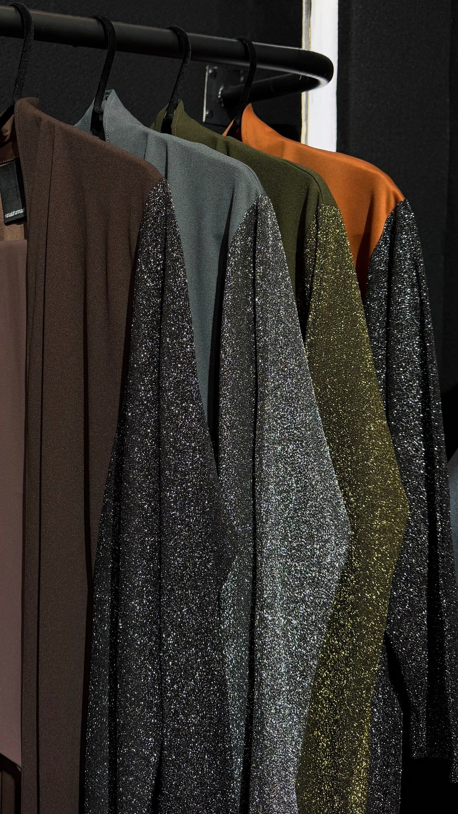glitter mix - dark gray/gray
