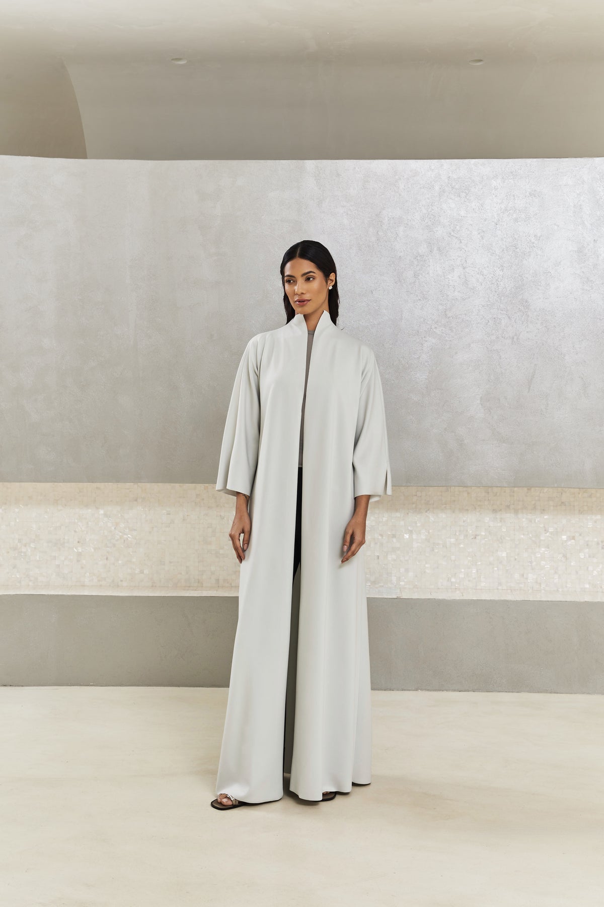 high collar cotton