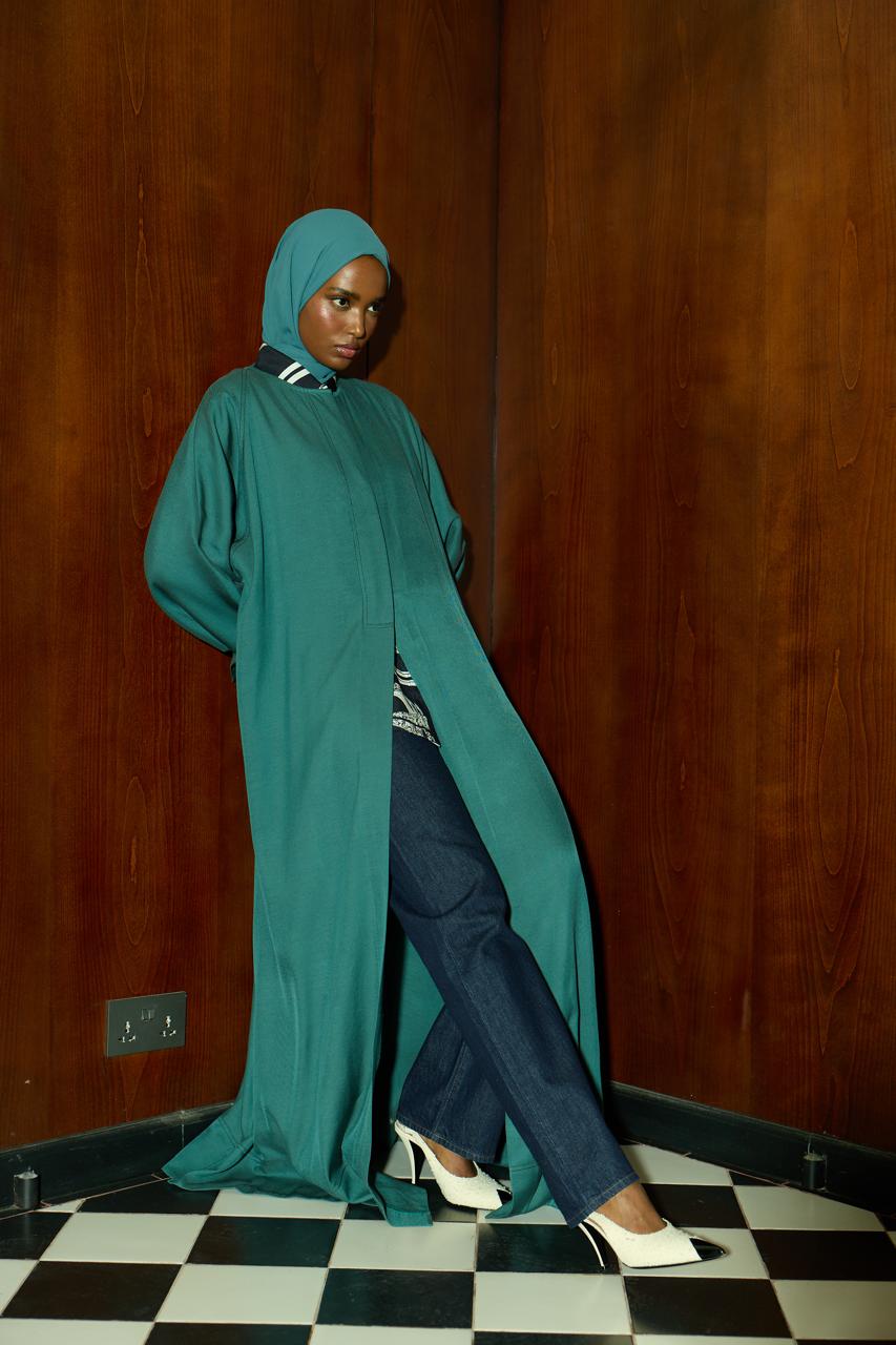 shadow cotton - teal