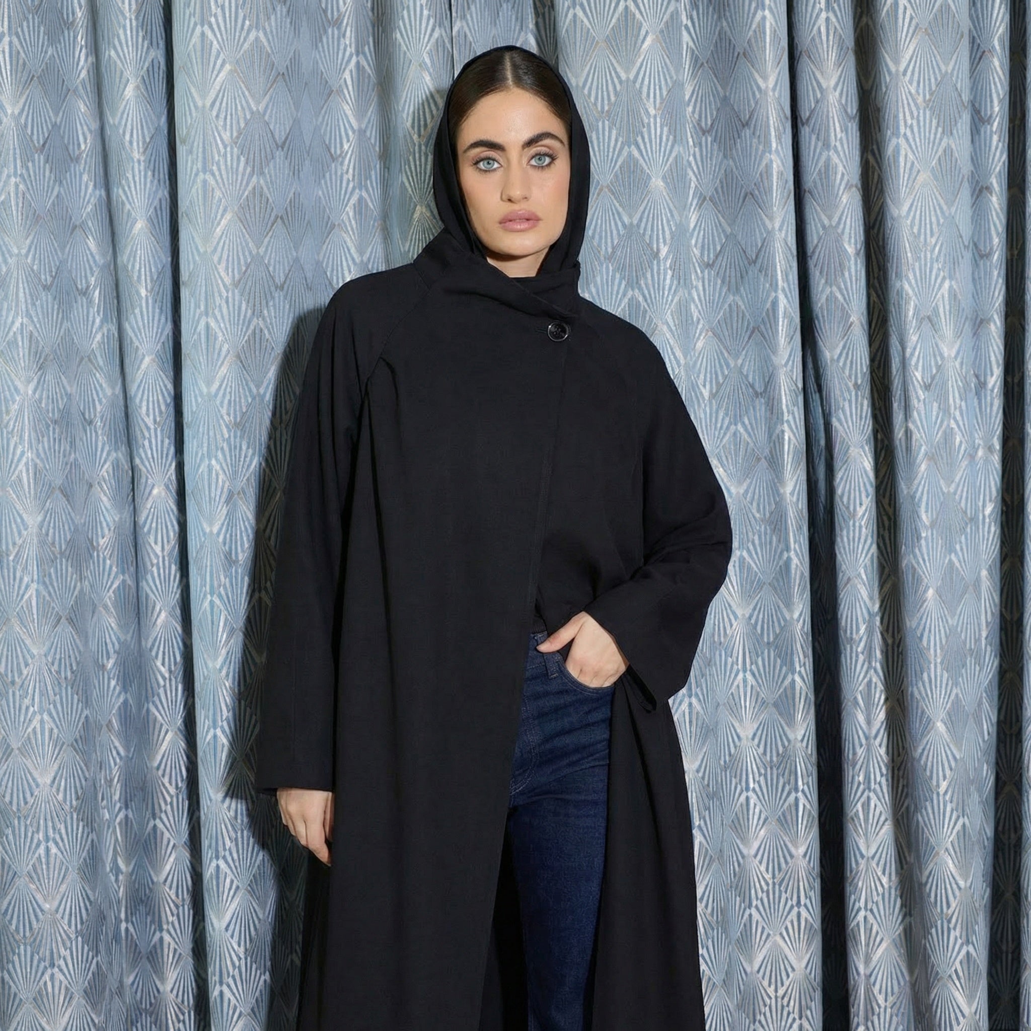 wool trench
