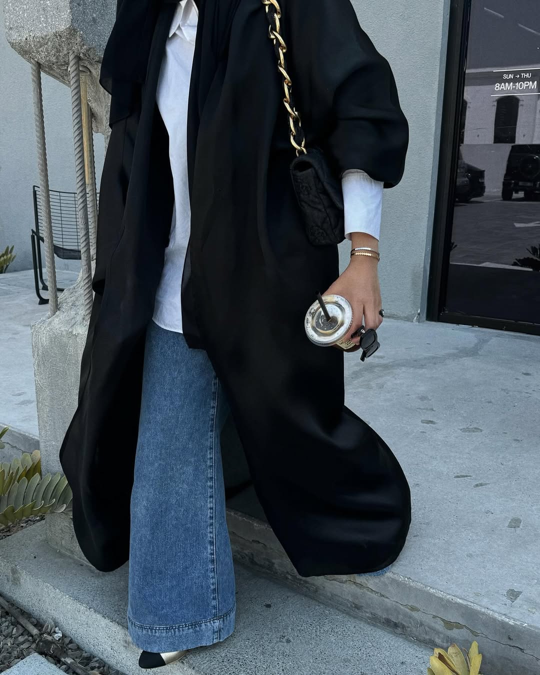 oversized silk organza
